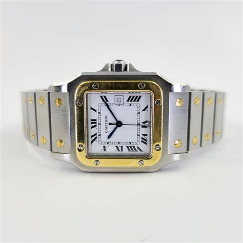 santos cartier uomo usato|used cartier santos for sale.